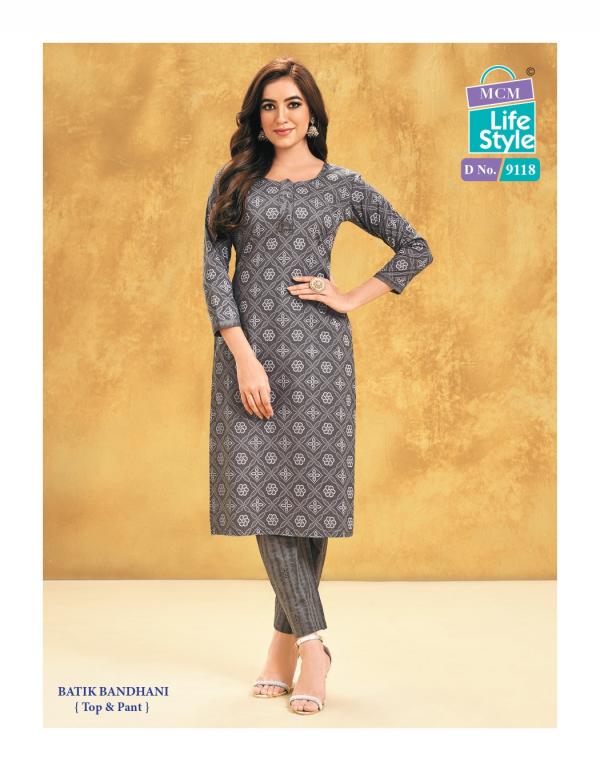 MCM Priyatama Bandhej Vol-1 – Kurti With Pant